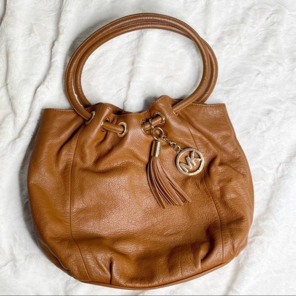 MICHAEL Michael Kors Handbags - MICHAEL Michael Kors Ring Tote in Luggage Brown